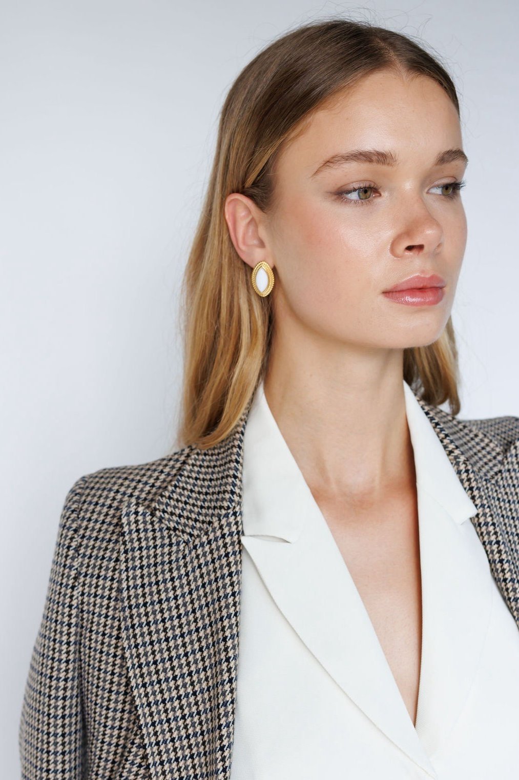 gold earrings womens jewellery Waterproof hypoallergenic. sustainable unique  affordable