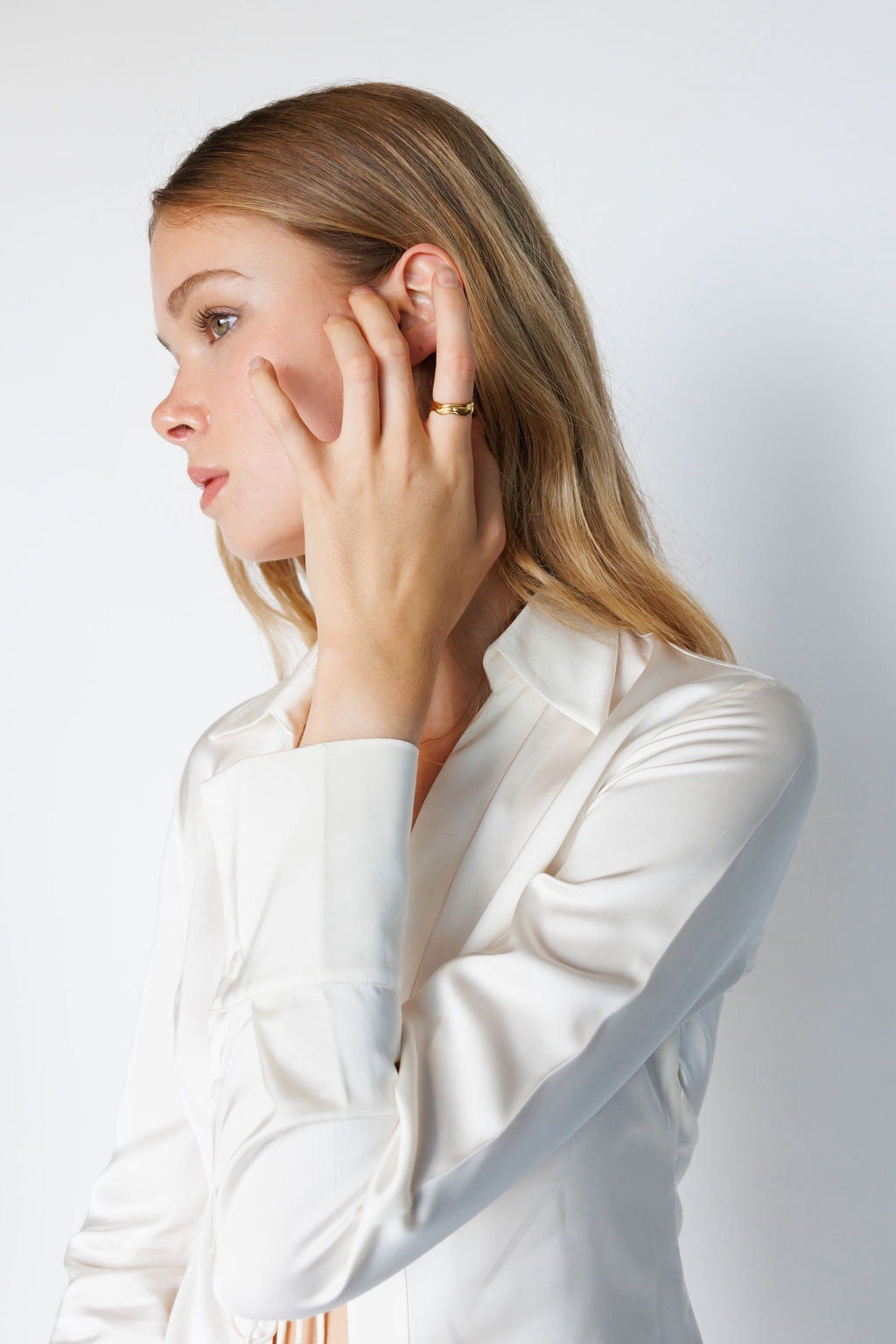womens gold jewellery ring waterproof affordable adjustable 18k