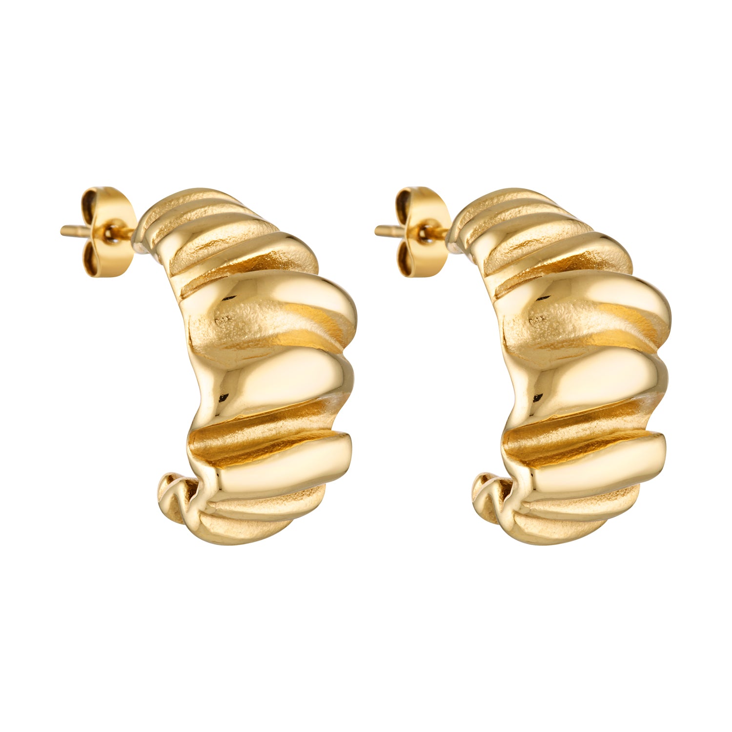 gold earrings hoops women jewellery  waterproof affordable Australian