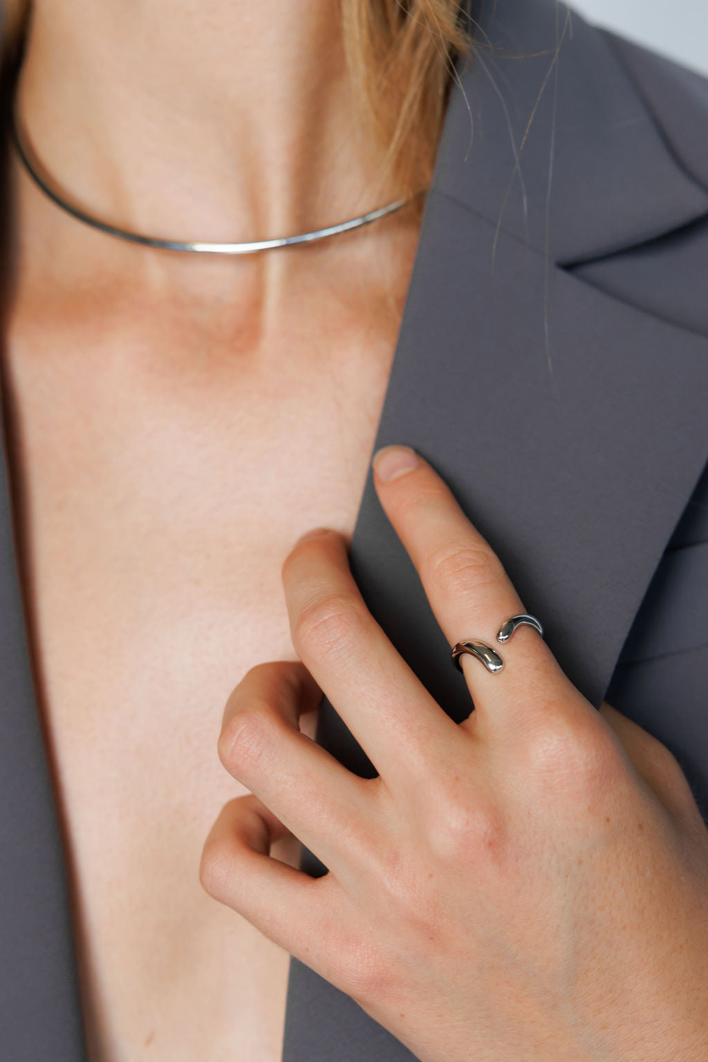 silver white gold waterproof ring 18k affordable adjustable