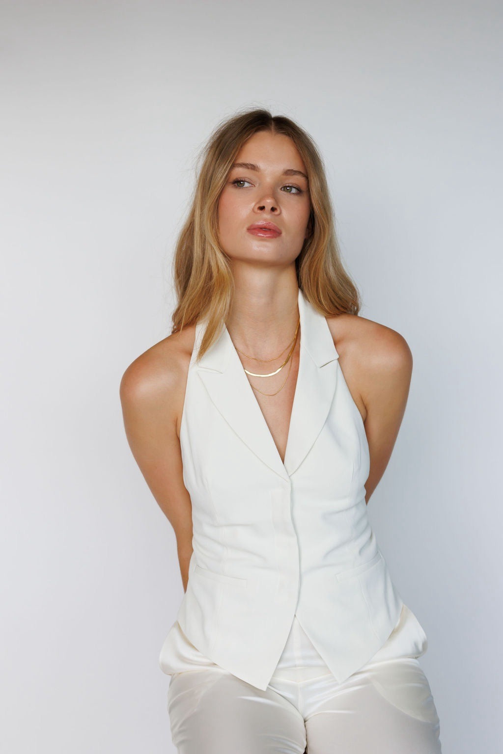 gold layered necklace Waterproof, hypoallergenic unique jewellery Australian black tie affordable