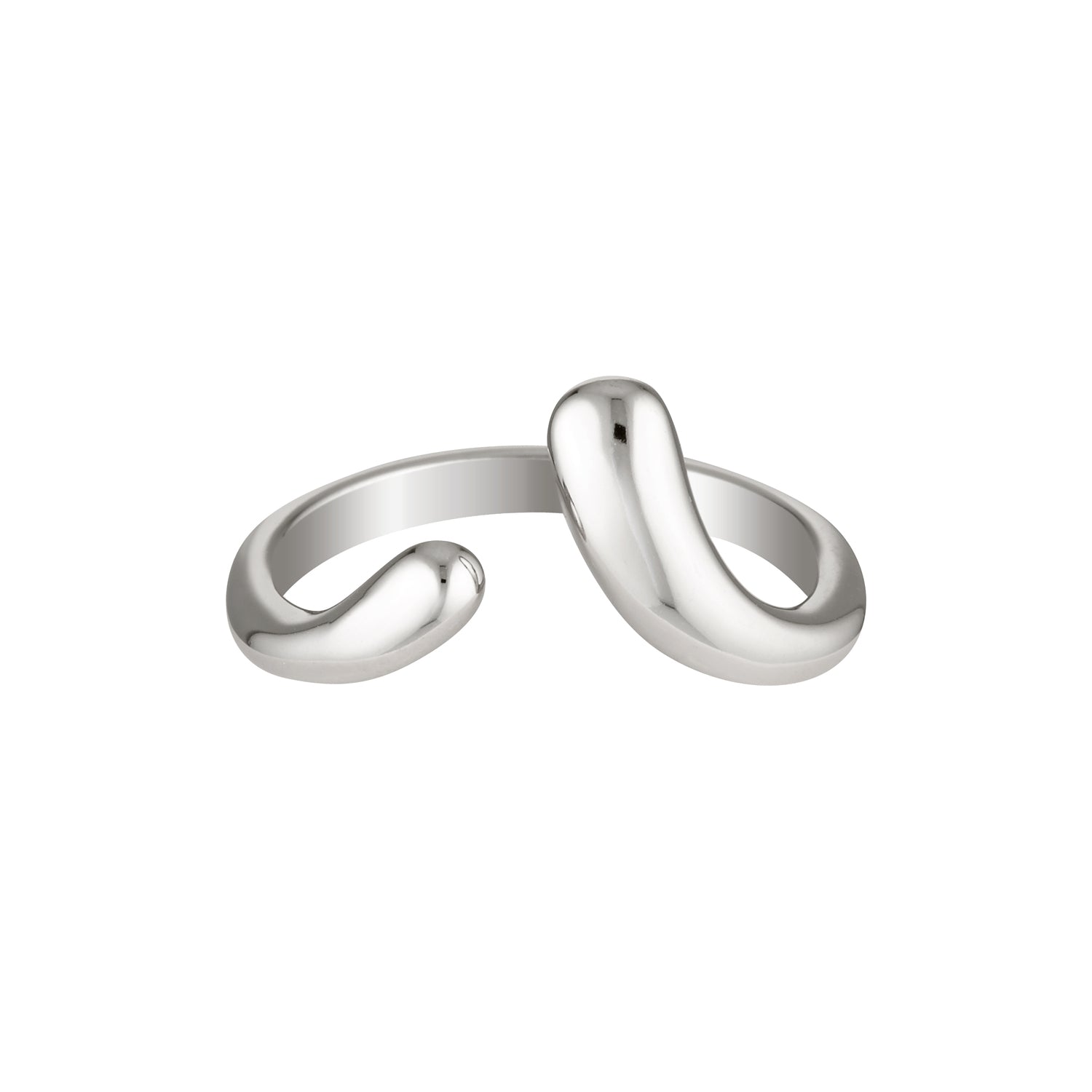 silver white gold waterproof ring 18k affordable adjustable