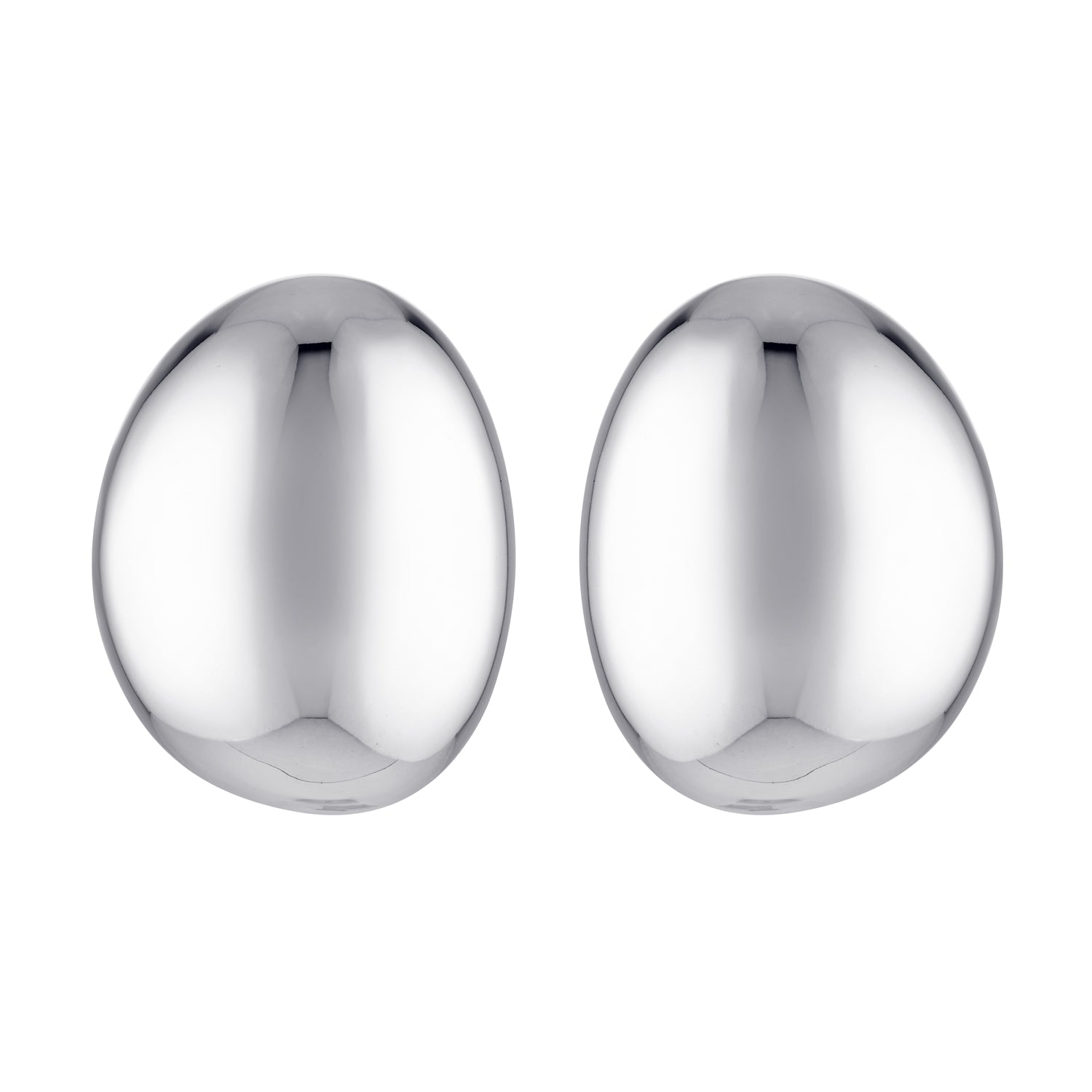 VIKI DOME EARRING - SILVER