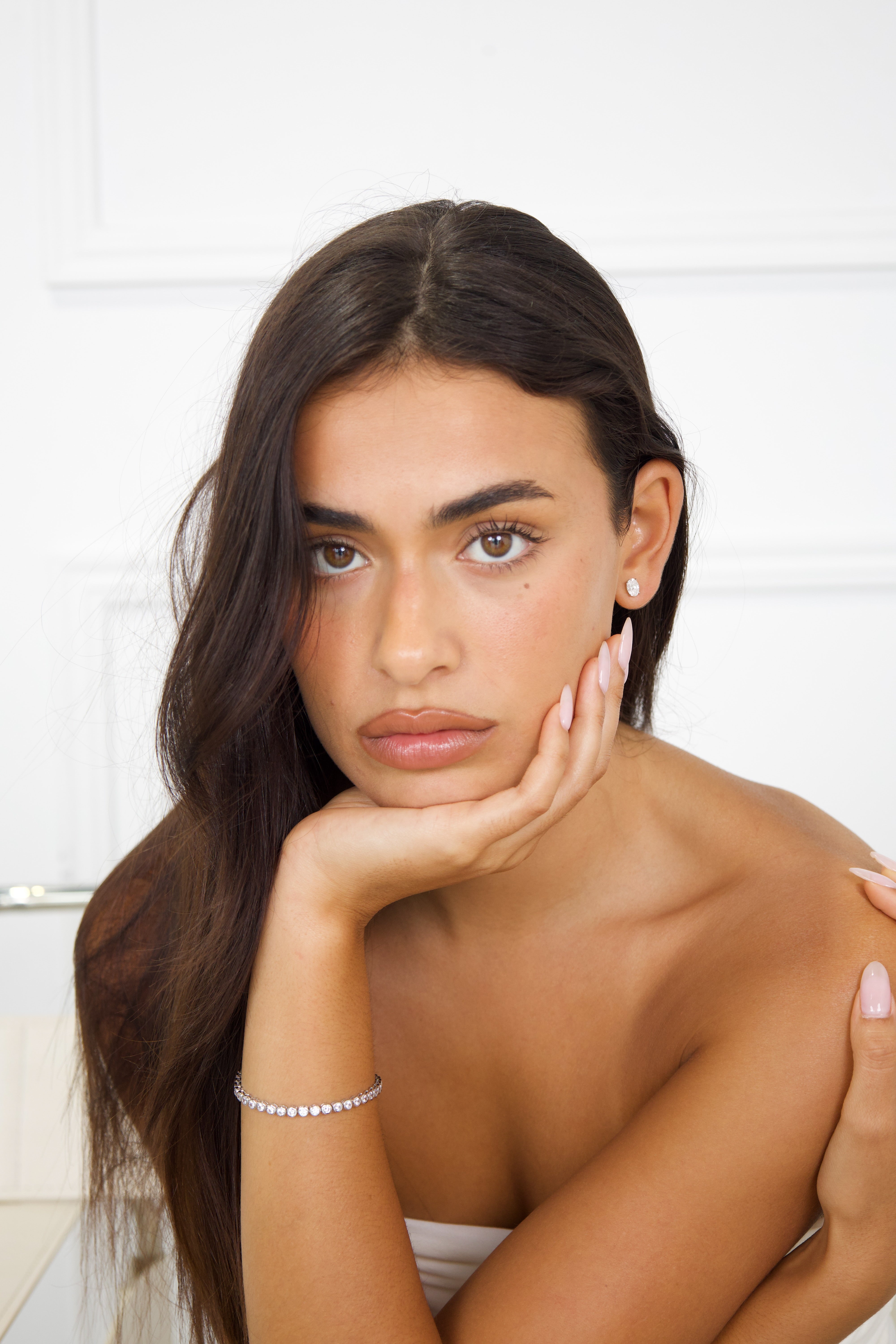 ISADORA TENNIS BRACELET BOLD - SILVER