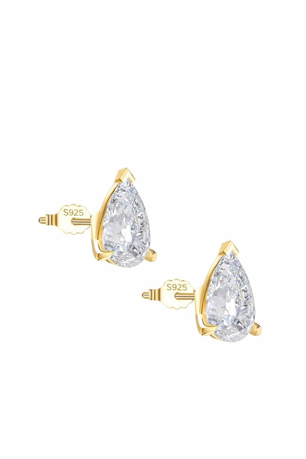 PALOMA PEAR STUD - GOLD