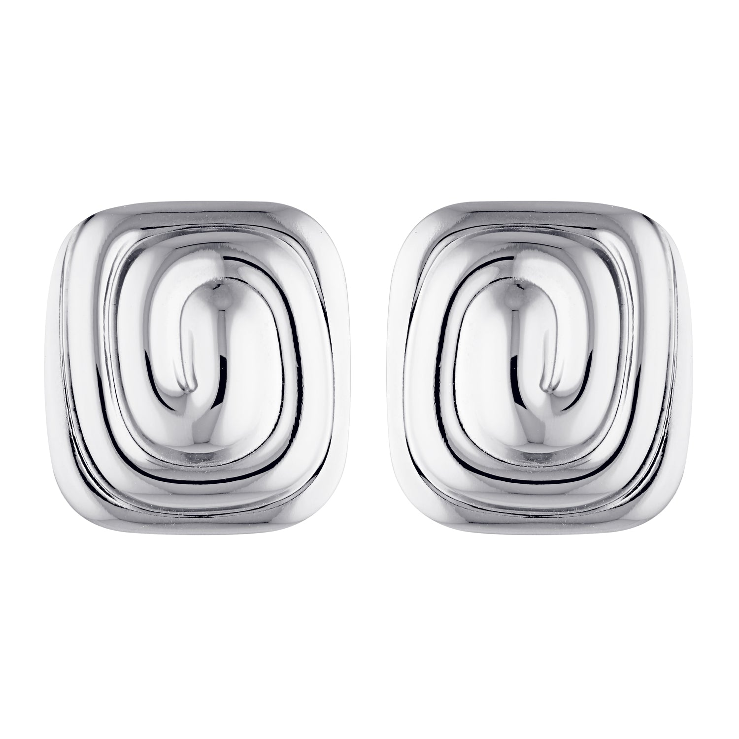 silver gold womens jewellery  earrings waterproof affordable swirl unique