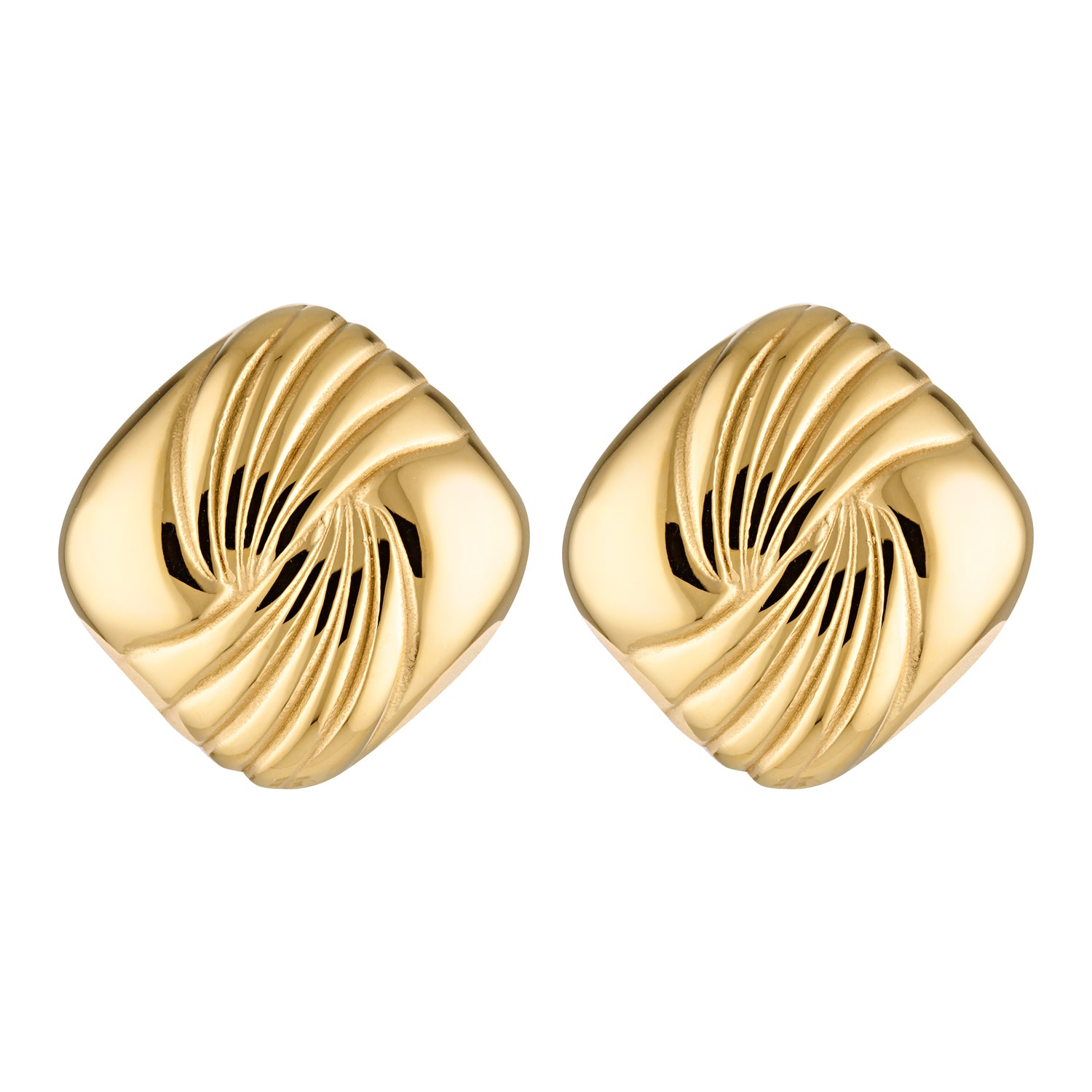 gold earrings womens 18k Waterproof, tarnish-free hypoallergenic. sustainable unique jewellery Australian black tie affordable heaven mayhem